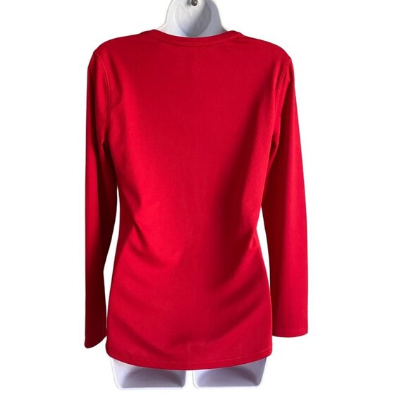 Reel Legends Freeline Red Long Sleeve Performance Top Women's Size Small NEW - Picture 5 of 7